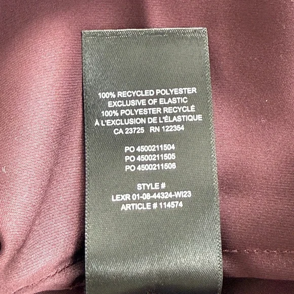 Aritzia Babaton Plum Long Sleeve Dress, Size Medium - Picture 9 of 10